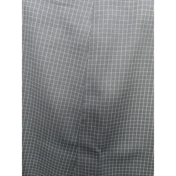 Womens Brooks Brothers 4 Skirt 100% Wool Woven In Italy Black Knee Length A-Line - Picture 2 of 12